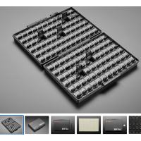 Кассетница на 144  ячеек, AideTek Box-All 144 Compartment ESD-Safe SMD Component