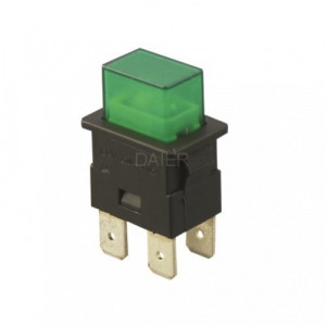 кнопка PS23-16N, зеленая с подсв. 220V, пылесос