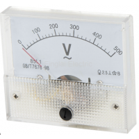 Вольтметр переменного тока, стрелочный 85L1, AC 0-500V Вольтметр переменного тока, стрелочный 85L1, AC 0-500V
