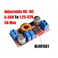 Понижающий преобразователь DC-DC 5A (8-32V~1,25-32V) XL4015E1 Понижающий преобразователь DC-DC 5A (8-32V~1,25-32V) XL4015E1