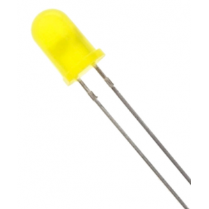 Светодиод 3мм желтый