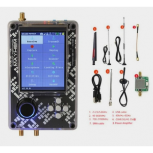 Портативный анализатор спектра HackRF One 6 ГГц SDR 10,00 МГц TCXO Mayhem 2.0.1