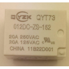 Реле QYT73-012DC-ZS-152 20A