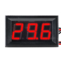 Термометр YW03-24 цифровой встраиваемый -30 ..  +120C со встроенным датчиком