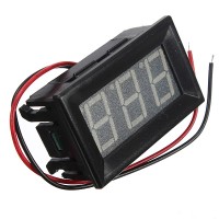 Вольтметр 0,56" 3 разряд 3 провода 5-120V синий Вольтметр 0,56" 3 разряд 3 провода 5-120V синий